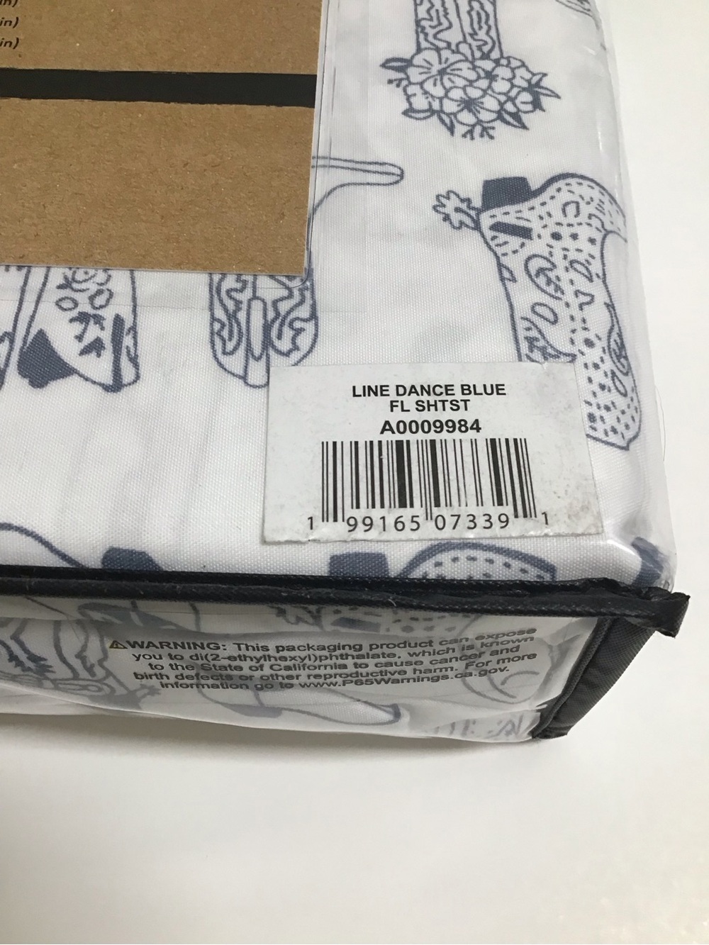 Wrangler FULL SHEET SET 4-pc Cowboy Hats Boots Western Ranch Line Dance Blue NEW - Picture 5 of 6